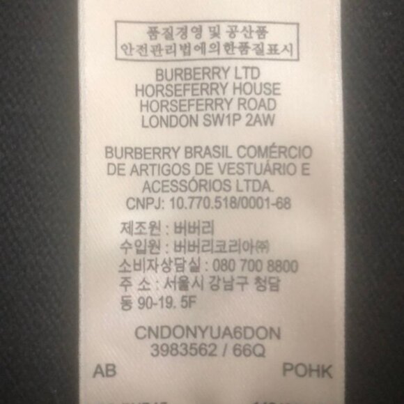 Authentic BurBerry Brit Men’s Sweater V Neck Long - Picture 5 of 9